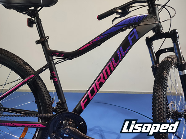 Фотографія Велосипед Formula 27,5 ALPINA DD (2020) 2020 Сіро-рожевий